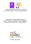 FESTIVAL DE L'ECONOMIE