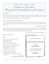 1 Catherine McAuley - Woman of Contemplation & Action