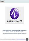 ALCATEL LUCENT ALCATEL LUCENT SERVICE ROUTING ARCHITECT SRA 4A0-110