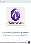 ALCATEL LUCENT ALCATEL LUCENT TRIPLE PLAY ROUTING PROFESSIONAL 3RP 4A0-103