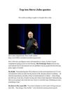 Top ten Steve Jobs quotes
