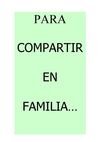 Para compartir en familia
