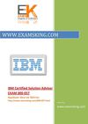 IBM CERTIFIED SOLUTION ADVISOR 000-057