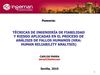 Técnicas de análisis de fiabilidad humana