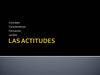 LAS ACTITUDES
