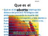 el aborto