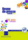 Revue de presse rentrée 2011 - campus yonnais