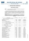 Enmenda aos presuspostos estado onde se recolle a inversión para o paseo de Esteiro
