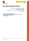Leer para aprender ciencias 