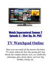 Watch Supernatural Season 7 Episode 5 - Shut Up, Dr. Phil