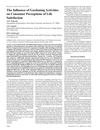 The Influence of Gardening Activities on Consumer Perceptions of Life Satisfaction
