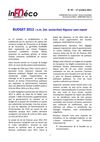 InFOéco n°32 – 17 octobre 2011