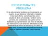 Esquema de estructura del problema