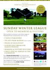 Sunday Winter League at Macdonald Portal Golf
