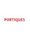 PORTIQUES