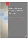 How to Become a Successful Affiliate Marketer