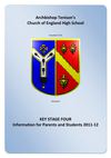 KS4 Information Booklet 2011