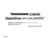 Plantilla para diapositivas