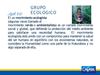 presentacion grupo ecologico