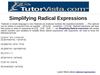 Simplifying Radical Expressions