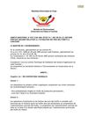 ARRETE MINISTERIEL N°035 /CAB /MIN /ECNT/15 / JEB /08 DU 22 /08/2008 PORTANT MESURES RELATIVES A L’ESTIMATION DES...