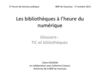 Glossaire Bibliothèques et numérique 2011