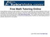 Free Math Tutoring Online