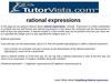 Rational Expressions