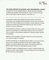 Crónica de una experiencia