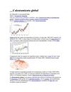 CALENTAMIENTO GLOBAL