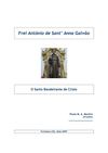 FREI ANTÓNIO SANT' ANNA GALVÃO * Brasil
