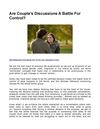 Are Couple_s Discussions A Battle For Control2