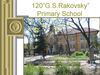 20 Primary School „G.S.Rakovsky