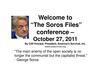 Welcome to the "Soros Files" - Soros, Marxism, and the "Occupy" Movement in America (26 October 2011)