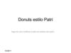 Donuts estilo Patri