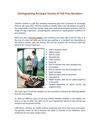 Distinguishing Amongst Variety of Toll Free Numbers