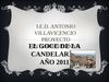 PROYECTO INTERDISCIPLINARIO GOCE DE LA CANDELARIA