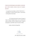 Resolución del contrato de Ángela Rosa Castro 
