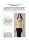Reblog Top 10 Fall Fashion Trends by Shoppingandinfo.com