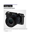 Samsung NX200 Camera (Design Hey)