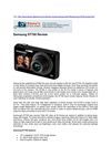 Samsung ST700 Review(Steve's DIGICAMS)