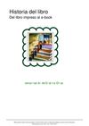Historia del libro. Del libro impreso al e-book