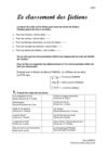 Le classement des livres de fiction