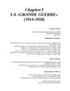 Synthèse I De la grande guerre
