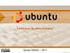 Formation Technofutur TIC --> Ubuntu - Une alternative