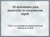 Actividades para desarrollar la competencia digital
