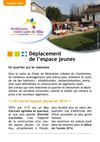 Déplacement de l’espace jeunes