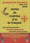 SOIREE OCCITANE VENDREDI 25 NOVEMBRE