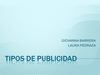 TIPOS DE PUBLICIDAD