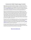 Communication Globally Through Language Translation